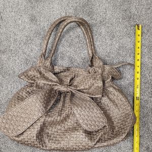 Large Faux Leather Hobo Style Bag